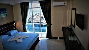 In-room safe, desk, blackout curtains, iron/ironing board