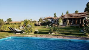 Seasonal outdoor pool