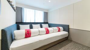 1 bedroom, down comforters, in-room safe, desk