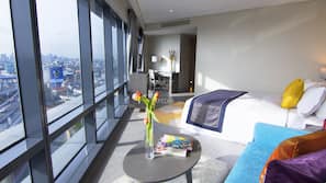 In-room safe, desk, blackout curtains, iron/ironing board