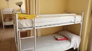 Down duvet, desk, blackout curtains, iron/ironing board
