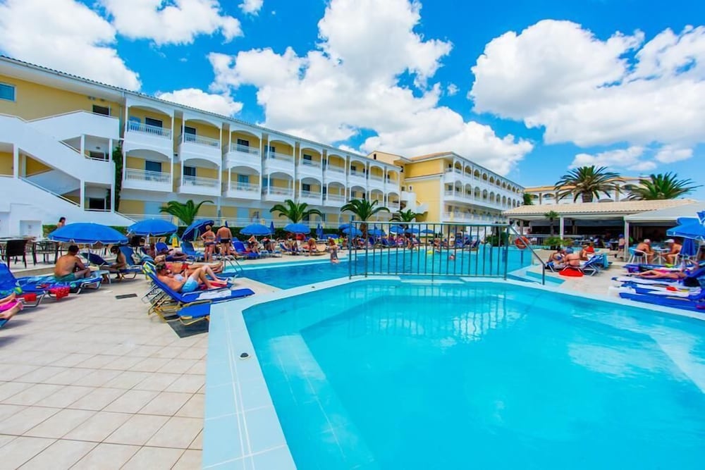 Poseidon Beach Hotel All Inclusive Zakynthos 2018 Prices View From Hotel Featured Image