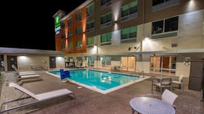 Seasonal outdoor pool
