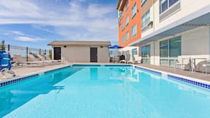 Seasonal outdoor pool