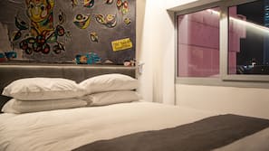 Ropa de cama de alta calidad y caja fuerte