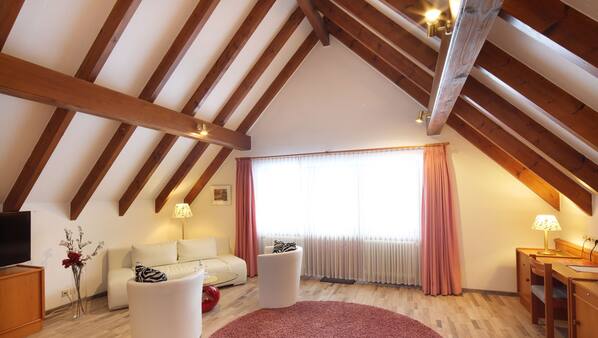 In-room safe, desk, iron/ironing board, free cots/infant beds