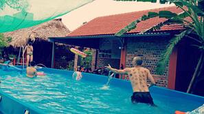 Seasonal outdoor pool