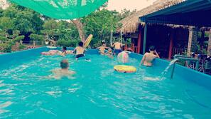 Seasonal outdoor pool