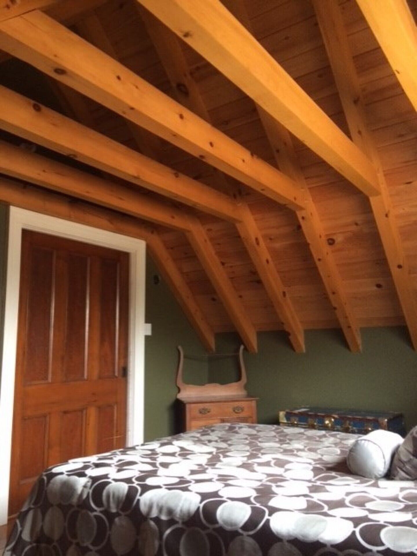 Ocean front get away with private beach and custom built timber frame in Kings Head in New Glasgow, Canada