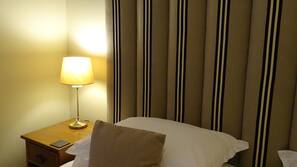 Premium bedding, individually decorated, individually furnished, desk