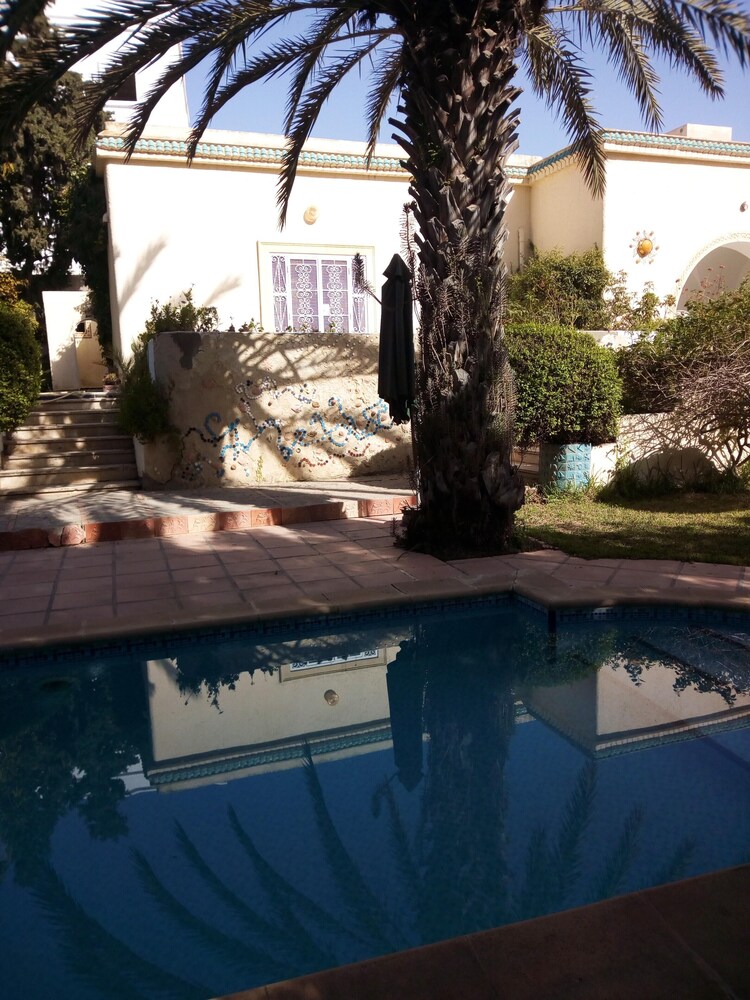Photo - 4 bedrooms villa with sea view private pool and enclosed garden at Hammamet 1 km away from the beach