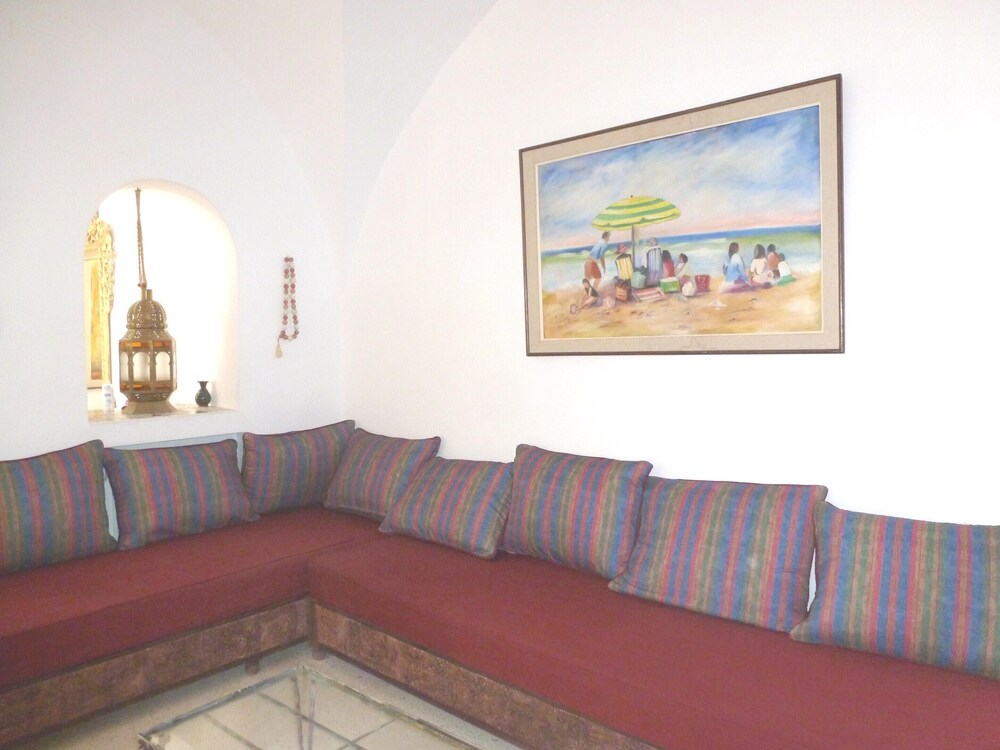 Photo - 4 bedrooms villa with sea view private pool and enclosed garden at Hammamet 1 km away from the beach
