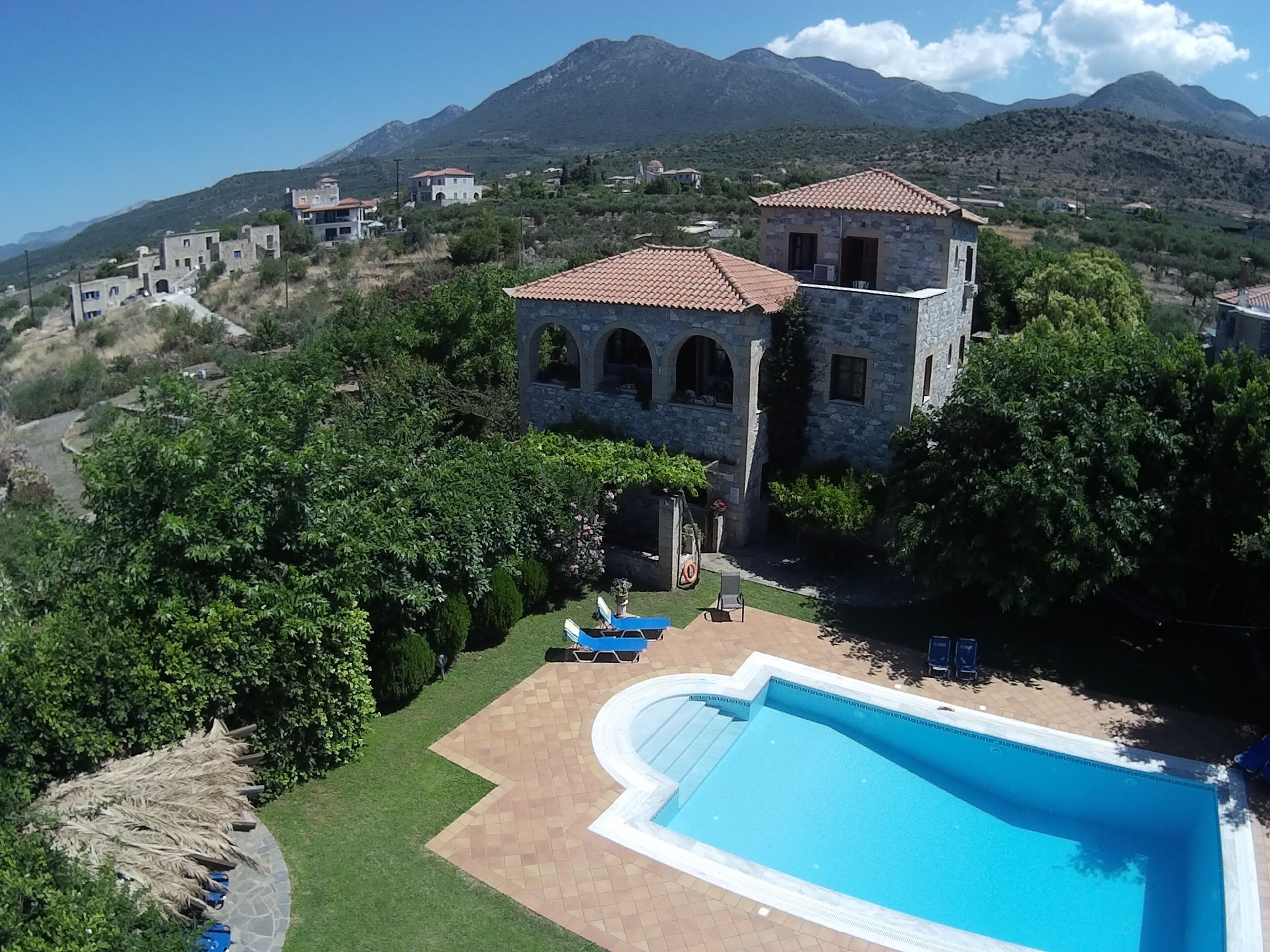 Villa Sunset, an Amazing Villa With Fantastic Pool and Stunning see View in West Mani in Kalamáta, Greece