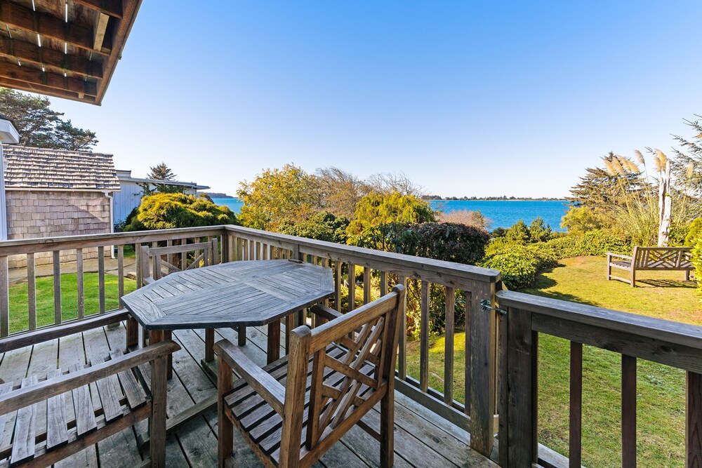 Dog-friendly home with deck, balcony & ocean/bay views - near beaches & parks