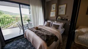 In-room safe, blackout curtains, iron/ironing board, free WiFi