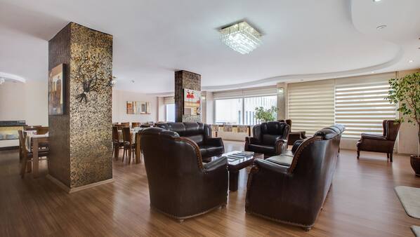 Sitzecke in der Lobby
