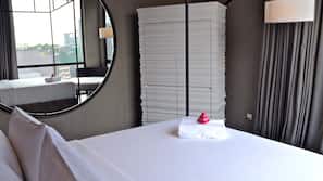 In-room safe, desk, blackout curtains, iron/ironing board