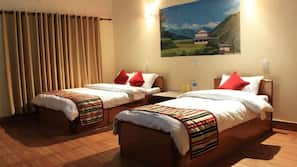 Desk, iron/ironing board, rollaway beds, free WiFi