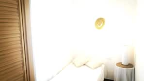 2 bedrooms, iron/ironing board