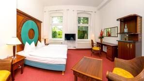 Laptop workspace, iron/ironing board, cribs/infant beds, free WiFi