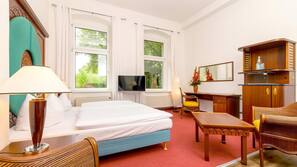 Laptop workspace, iron/ironing board, cribs/infant beds, free WiFi