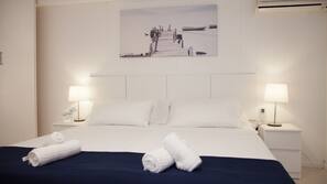 5 dormitorios, ropa de cama de alta calidad, decoración individual