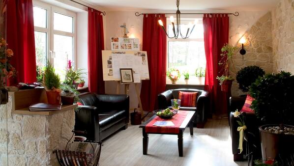 Sitzecke in der Lobby