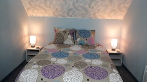 1 chambre, literie de qualité supérieure, décoration personnalisée