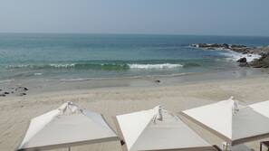 Beach nearby, beach towels