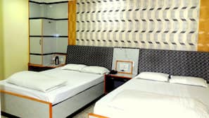 Premium bedding, in-room safe, desk, soundproofing