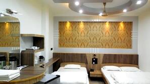 Premium bedding, in-room safe, desk, soundproofing