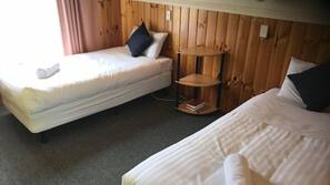 Iron/ironing board, free cots/infant beds, free WiFi, linens