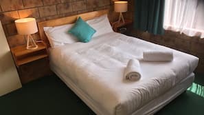 Iron/ironing board, free cots/infant beds, free WiFi, linens