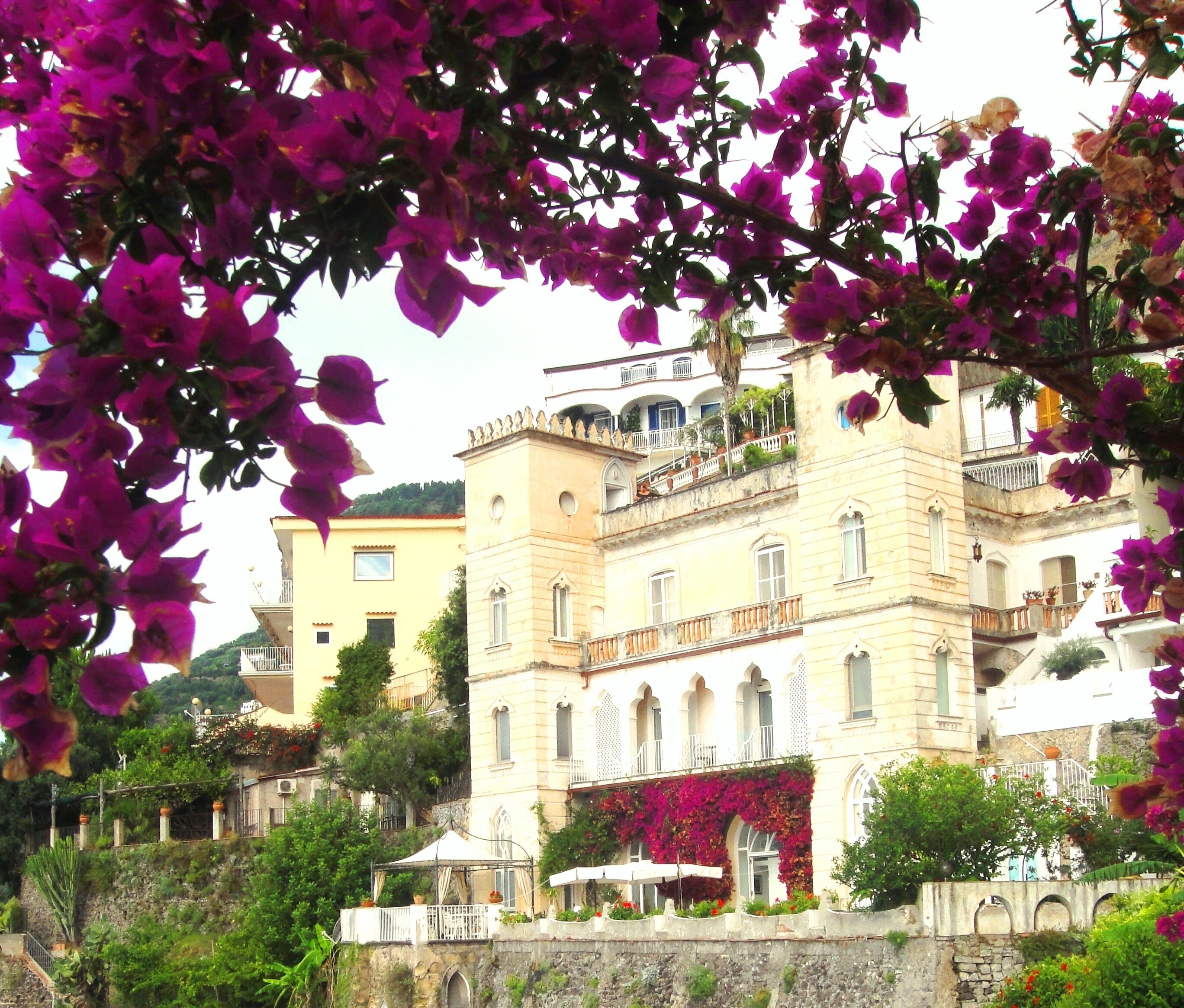 The Small Castle of the Moors II, Private Access to Sea, Lift, hot Tub, Parking in Ravello in Ravello, Italy