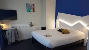 1 chambre, literie de qualité supérieure, coffre-forts dans les chambres