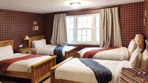 Premium bedding, in-room safe, individually decorated