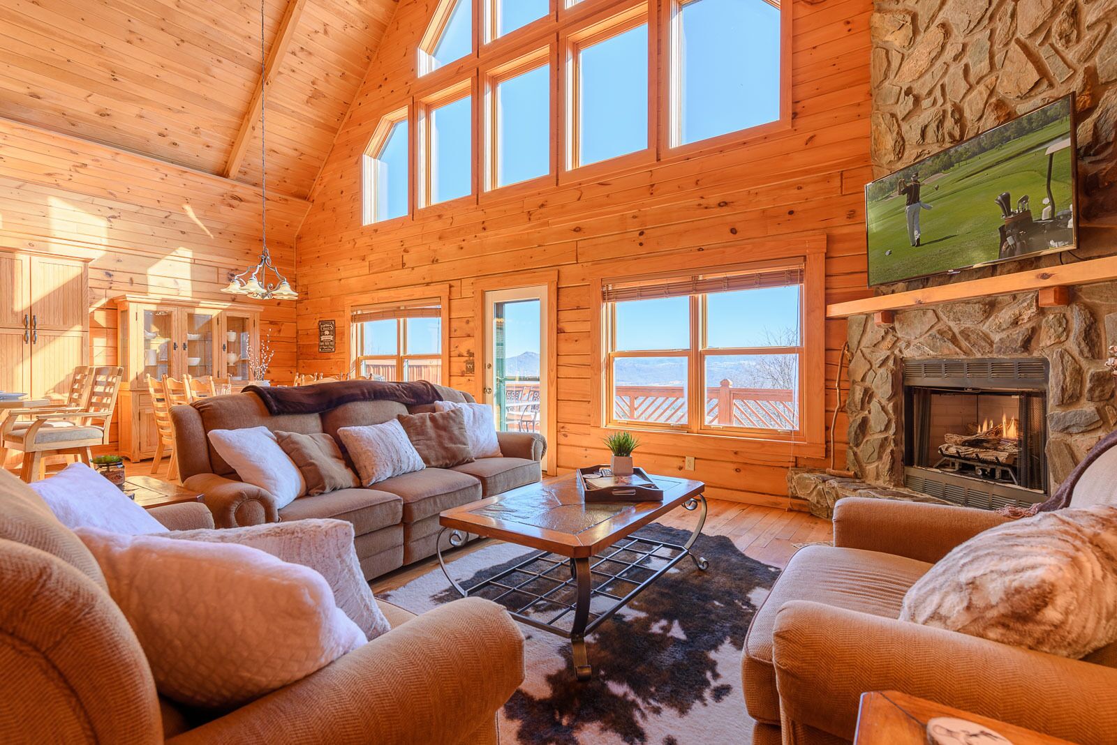 4br Cabin Big Views Hot Tub Foosball Close To Ski Slopes Of