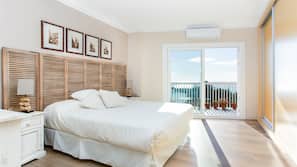 3 dormitorios, cortinas opacas, cunas o camas infantiles (de pago)