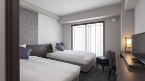In-room safe, desk, blackout curtains, soundproofing