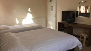 Desk, iron/ironing board
