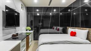 1 bedroom, premium bedding, down duvet, pillow top beds