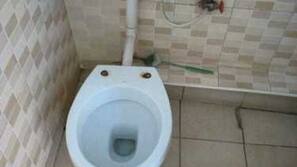 Douche, douche à « effet pluie », articles de toilette gratuits