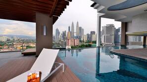 Indoor pool, outdoor pool
