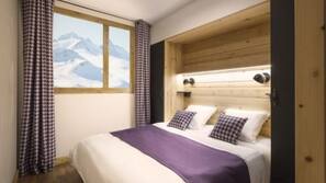 1 bedroom, free cots/infant beds, free WiFi
