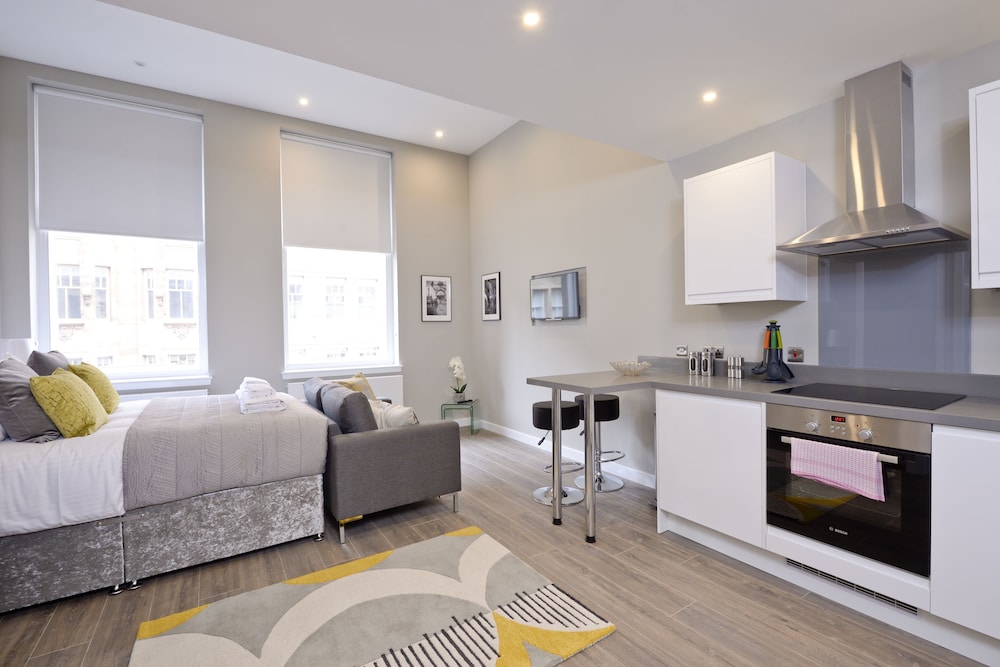 Destiny Scotland Apartments At Nelson Mandela Place Glasgow 2018 Hotel Front Superior Studio Guestroom Classic