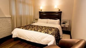 Egyptian cotton sheets, premium bedding, down duvet, memory foam beds