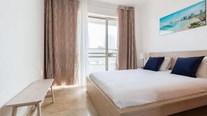 1 chambre, literie de qualité supérieure, bureau