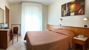 Desk, cots/infant beds, rollaway beds, free WiFi