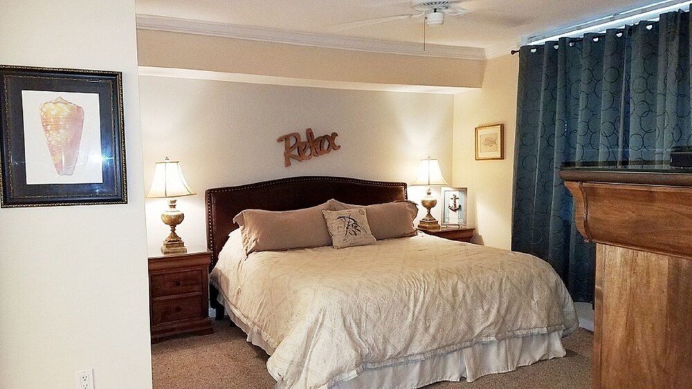 Breath taking views of the Lazy river and bay ~ You’ll Never Want to Go Home