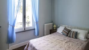 Soundproofing, free cots/infant beds, free WiFi, linens